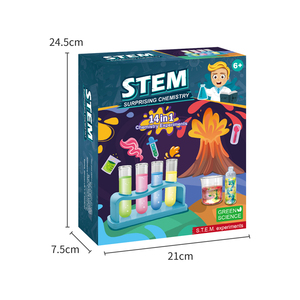 IDS-Juguetes Educativos <span class=keywords><strong>de</strong></span> <span class=keywords><strong>ciencia</strong></span> para el aprendizaje, kit <span class=keywords><strong>de</strong></span> experimentos <span class=keywords><strong>de</strong></span> química sorpresa, 14 en 1 - Product Image 4