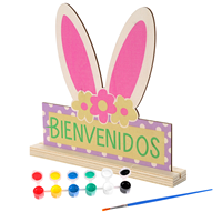 Décorations artisanales de bricolage inachevées pour le jeu créatif des vacances des enfants