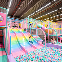 Software de Diseño de Parques de Atracciones Comerciales para Interiores, Temática Macaron, Duradero