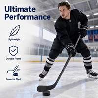 Bâtons de hockey Sr, Jr, Int, tailles variées, vente en gros, 100% fibre de carbone, 65-68 pouces, bâton de hockey avec logo personnalisé pour les commandes en gros des équipes