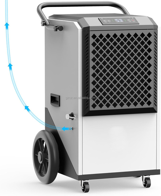 138L/D Commercial Automatic Temperature Regulation Dehumidifier Strong Wind Timing Design Improves Indoor Air Environment