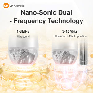 नई आगमन फेस लिफ्टिंग डिवाइस त्वचा सख्त सफेद करने के लिए 1mhz 3mhz 10mhz 3mhz 10mhz ट्रिपल ulstning इलेक्ट्रोपोरेशन मशीन - Product Image 2