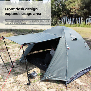 <span class=keywords><strong>Tente</strong></span> de camping portable ultralégère en nylon 40D à une chambre - Product Image 5