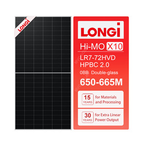 Paneles Solares Longi Risen JA Huasun Tipo N Monocristalinos 600w 700w 720w 740w - Product Image 3