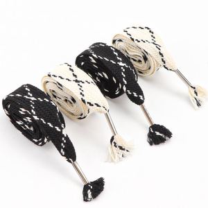 En gros Lacets de chaussures plats creux imprimés personnalisés pour baskets - Product Image 1