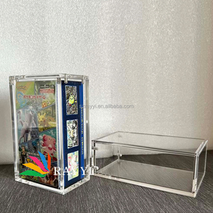 RAY YI Étui de protection portable en acrylique magnétique résistant à l'eau pour boîte de boosters japonaise Pokémon Battle Legion - Product Image 4