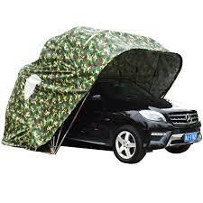 Abri de voiture pliable rétractable en acier inoxydable sur mesure, à installation rapide, avec revêtement en poudre, imperméable, conçu pour une utilisation en extérieur - Product Image 3