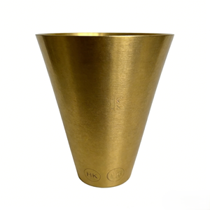 แก้วทองเหลืองคุณภาพสูงแบบสั่งทำพิเศษ  งานตกแต่งประณีต เหมาะสำหรับโต๊ะอาหารหรู บาร์โรงแรม แก้วผสมค็อกเทลทองเหลือง - Product Image 2