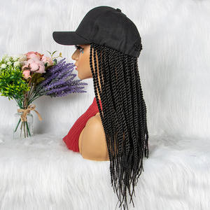 Perruque <span class=keywords><strong>afro</strong></span> dreadlocks synthétique longue tressée pour femmes noires, perruque en fibre résistante à la chaleur pour usage quotidien - Product Image 4