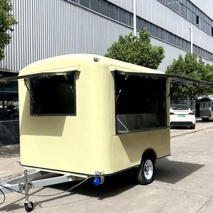 Remorques alimentaires multifonctionnelles entièrement équipées en acier inoxydable, pour la vente de snacks, la restauration mobile, le camping et les voyages - Product Image 1