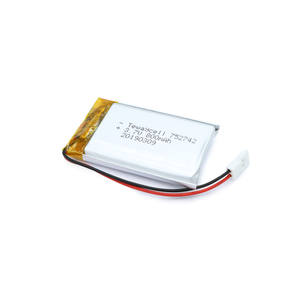 Einzelne zelle EN702550/072550 lipo batterie <span class=keywords><strong>3</strong></span>,7 V 800mAh Lithium-Polymer li ionen Wiederaufladbare 37v Batterie - Product Image 6