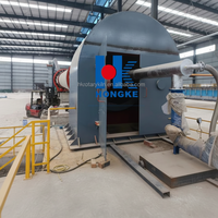 Usine de four rotatif pour la production de fer réduit directement (DRF) |   Ligne de production de fer éponge 200-300 TPD |   2,5*45m |   Chaudière au charbon/gaz |   Projet clé en main