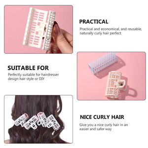 LMLTOP 2 uds rodillo <span class=keywords><strong>de</strong></span> pelo <span class=keywords><strong>de</strong></span> plástico sin calor con juego <span class=keywords><strong>de</strong></span> Clip C016 logotipo personalizado Diy estilo <span class=keywords><strong>de</strong></span> pelo ondulado sobre juego <span class=keywords><strong>de</strong></span> rizador <span class=keywords><strong>de</strong></span> <span class=keywords><strong>noche</strong></span> - Product Image 3