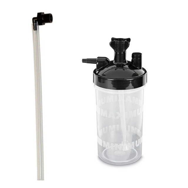 Oxygen Concentrator 6psi 350ML Oxygen Generator MEDEASE Oxygen Humidifier Bottle With Tubing Connector