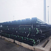 Tuyau sans soudure API 5CT pour puits de pétrole et de gaz, J55 K55 N80, tubes de forage pour puits de pétrole