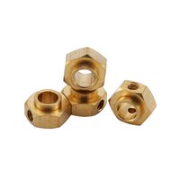 Ensemble de contrepoids en laiton robuste personnalisé en usine pour portail boîtier d'essieu moteur support de pare-chocs 1/10 RC Cwawler acier inoxydable