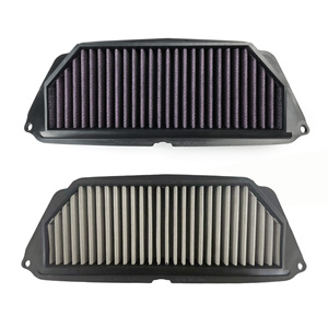 Filtro de Aire de Alto Flujo para Honda <span class=keywords><strong>CB</strong></span> <span class=keywords><strong>650R</strong></span>/CBR 650 R 19-24, 17210-MKN-D50, para Entradas de Aire de Motocicleta, Malla de Acero Inoxidable - Product Image 2