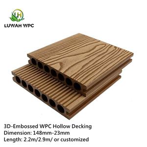 Trung Quốc Nhà sản xuất chất lượng cao tếch WPC decking 3D gỗ ngoài trời Composite decking hồ bơi sân vườn sân thượng WPC sàn - Product Image 1