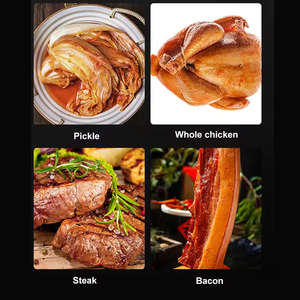 Comida rápida marinada al vacío pescado carne hinchada hamburguesa tienda máquina de marinado entero marinado pollo mezclador de Vasos - Product Image 5