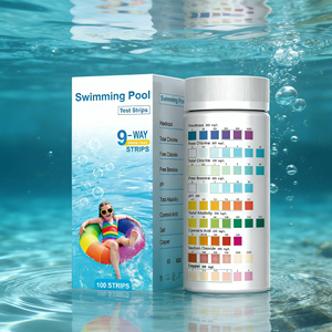 <span class=keywords><strong>Bandelettes</strong></span> de test 9-en-1 pour l'eau douce et l'eau salée, <span class=keywords><strong>bandelettes</strong></span> de test de la qualité de l'eau pour <span class=keywords><strong>piscine</strong></span> et spa - Product Image 3