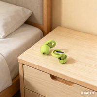 Bouchons d'oreilles fluorescents OEM, réduction du bruit, en caoutchouc, avec lumière nocturne, protection auditive, pour concerts, utilisation en extérieur, design portable