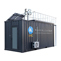Container Pieghevole Espandibile Idraulico con Apertura Singola o Doppia Laterale, Modulare 20ft per Ufficio o Showroom