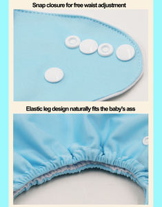 <span class=keywords><strong>Couche</strong></span> réutilisable <span class=keywords><strong>lavable</strong></span> en tissu écologique grande taille XL, lange-culotte unie ajustable, pour bébé de 3 à 8 ans - Product Image 4