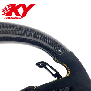 Volant de direction personnalisé de style sport en véritable fibre de carbone pour Lamborghini URUS Gallrado Aventador Hurcan LP550 LP560 LP570 - Product Image 2