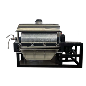 Secadora Rotativa Industrial con Control PLC, Secadora de Tambor Automática Multifuncional de Acero Inoxidable para Alimentos Instantáneos - Product Image 3