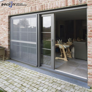 Système coulissant en aluminium pour porte en verre pour salle de bain cuisine salon patio cloisons modèles et <span class=keywords><strong>prix</strong></span> - Product Image 4