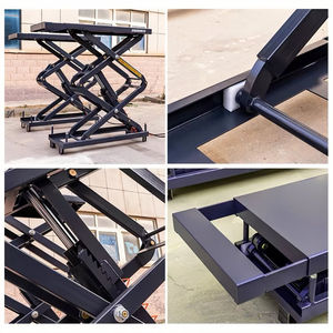 Elevador de Tijera Doble para Autos de 3.5T 4t, Elevador de Tijera para Taller Mecánico con Liberación Neumática de Elevación Completa de 3500 kg - Product Image 2