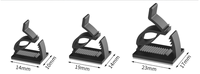 2025 meilleur vendeur noir adhésif câble Clips R fil en plastique organisateur cordon support pour bureau voiture mur Ethernet câble gestion