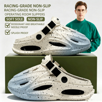 Sabots de sport en EVA pour hommes, été/hiver, à bout fermé, légers, antidérapants, en peluche, sandales de plage imperméables, respirantes, confortables et rapides à enfiler