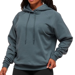 Sudadera con Capucha de Talla Grande para Mujer, de Alta Calidad, Mangas Largas, Logotipo Personalizado, Algodón, para Invierno y Otoño, Sudadera con Capucha para Mujer - Product Image 4