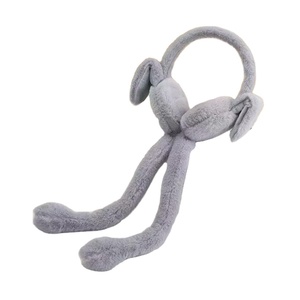 Accessoires de noël hiver chaud extérieur cache-oreilles couverture en peluche maison maison enfants mignon fille saint valentin cadeau doux sentiment réglable - Product Image 6