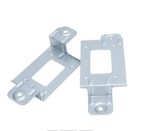 Supports de fixation métalliques galvanisés sur mesure OEM, complexes et multi-courbés, pièces de quincaillerie d'usine