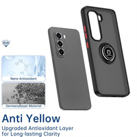 Casing pelindung tahan guncangan, casing belakang ponsel polikarbonat keras magnetis dengan cincin untuk Infinix Hot 50 Pro / X6881 / Hot 50i X6531 / Hot 50 Matte