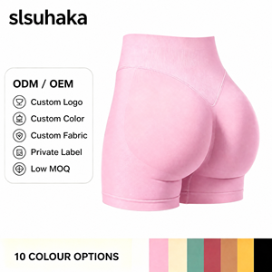 Maßgefertigte Damen Nahtlose Po-Lifter Shorts Hochgeschnittene Hüftformende Shapewear-Shorts Gepolsterte Gesäßformende Unterwäsche - Product Image 1