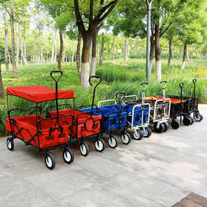 Wagoneer pliable extérieur TrolleyCamp outil poussette Camping Portable chariot plage pliant Wagon déchargement wagon - Product Image 6