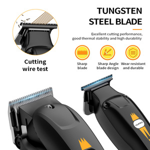 Vente directe en gros : Tondeuse électrique professionnelle, lame mobile en acier inoxydable à bords polis, batterie intégrée (2000mAh-4000mAh) - Product Image 4