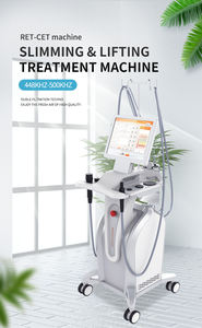 Nouvelle machine de traitement de raffermissement du corps et de lifting du visage RET-CET, machine à ondes électromagnétiques haute fréquence verticale, machine à vide anti-âge - Product Image 2