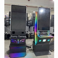 Máquina de Juegos Arcade con Monitor Vertical de 43 Pulgadas, Gabinete de Juego de Habilidad Operado con Monedas Personalizado en Negro para Gabinete de Entretenimiento de Juegos Arcade