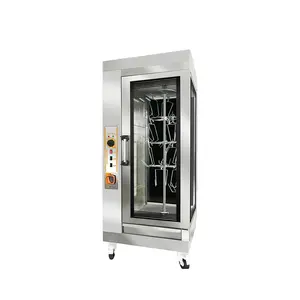 Best Price Commercial Restaurant Stainless Steel LPG Gas Chicken Oven Rotary Rotisserie