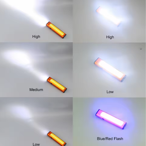 Мини Портативный Открытый USB Перезаряжаемый Фонарик 1000lm магнитное основание Водонепроницаемый Карманный фонарь с алюминиевым корпусом - Product Image 4