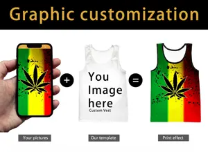 ¡Novedad de 2025! Camiseta sin mangas con estampado Digital 3D de <span class=keywords><strong>Danganronpa</strong></span> para hombre, camisetas sin mangas con gráficos estampados personalizados en 3D - Product Image 5