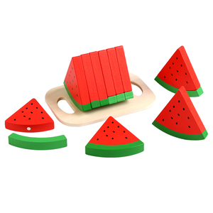 Creative Realistic Watermelon Slice Toy Simulation Fruit Model Set Multifunctional Educational Sensory Play Prop for Kids - Product Image 6