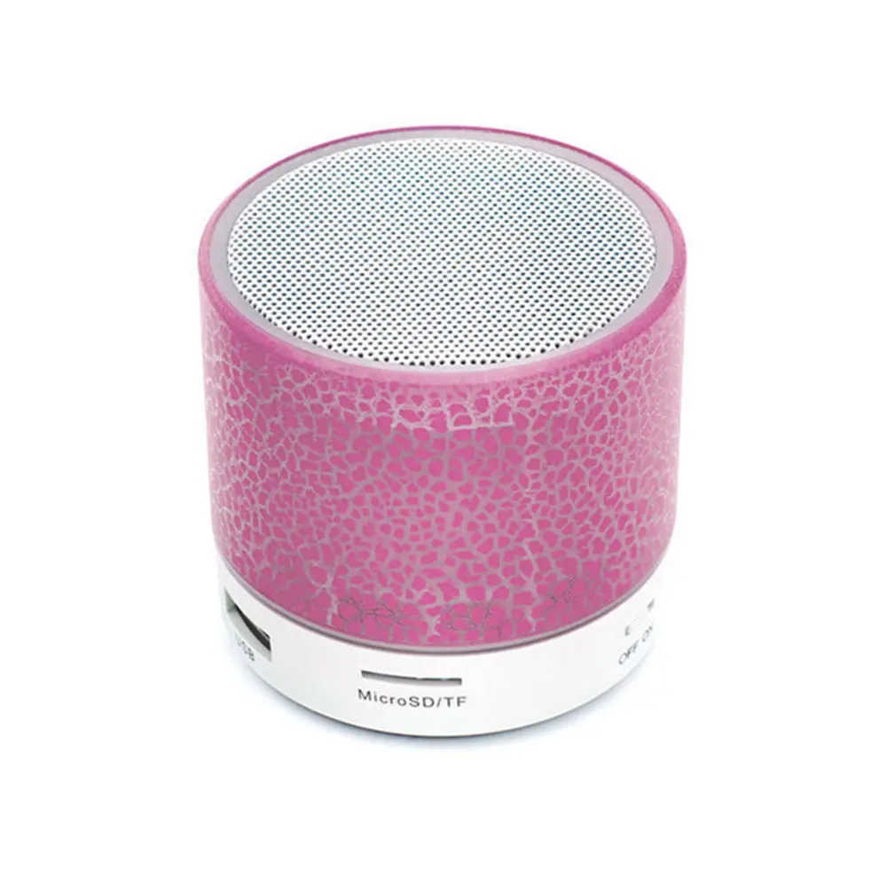 A9 LED Bluetooth Mini Speakers Hands Free Portable Wireless Speaker With TF Card Mic USB Audio Music Player