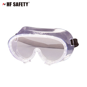 <b>Adjustable</b> Strap Fit-Over Plastic Safety <b>Glasses</b> Goggles Fog-Proof Protective Eye Gear - Product Image 6