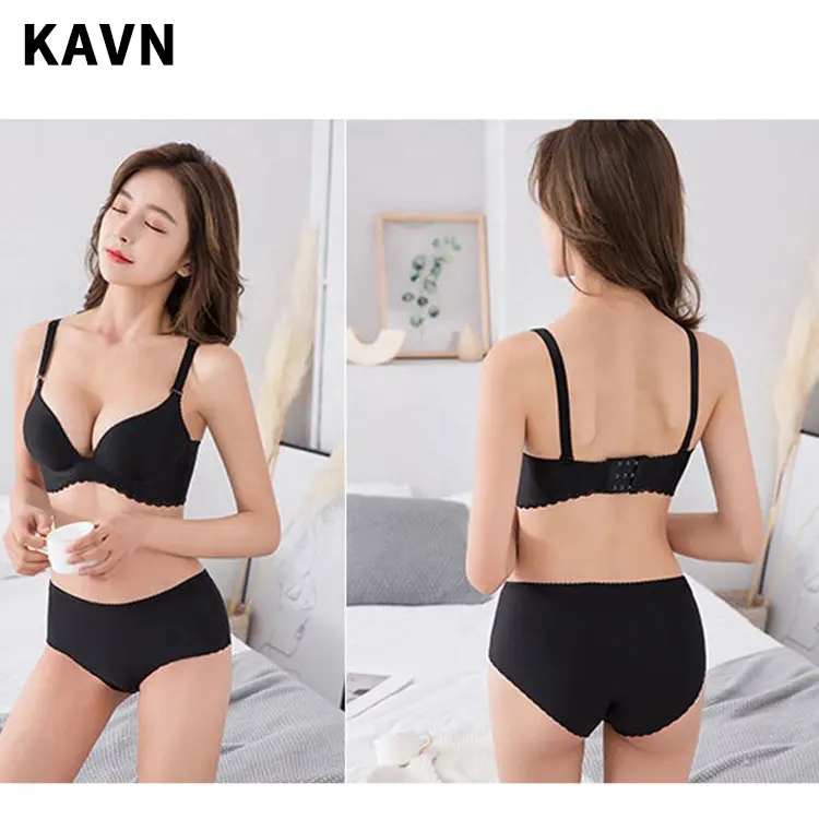 Mooie Gemengde Dames Ondergoed Sexy Bh En Panty Nieuw Design Naadloze Beha Voor Koreanen