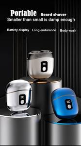 Afeitadora Eléctrica de Bolsillo para Hombre, Pantalla Digital, Afeitadora Inteligente, Mini Máquina de Afeitar, Fácil de Lavar, Maquinilla de Afeitar Portátil de Viaje - Product Image 6